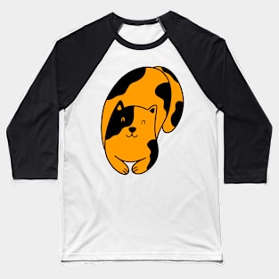 Doodle cat Baseball T-Shirt